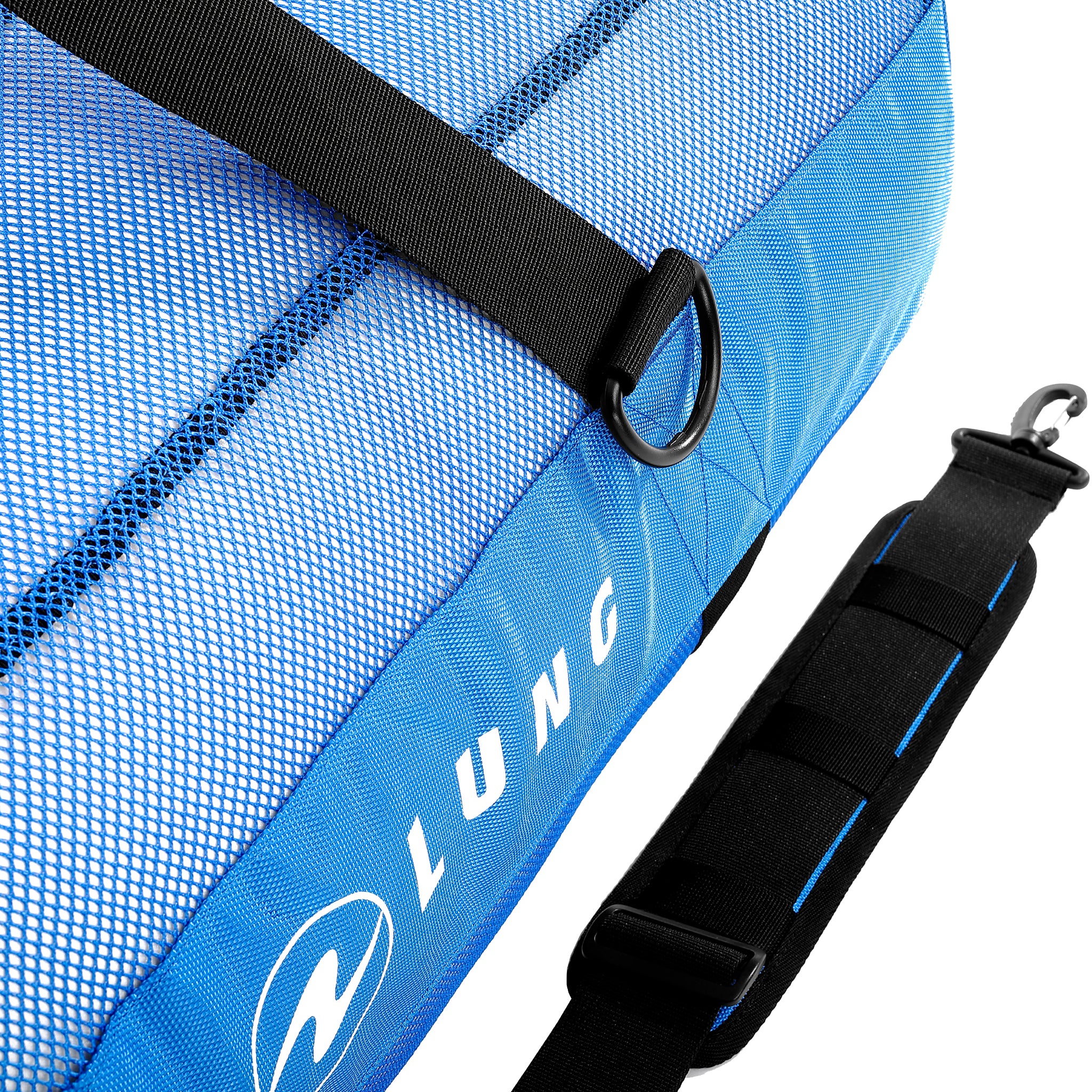 Aqualung Adventurer Mesh Dive & Snorkelling Kit Bag | Blue Detail