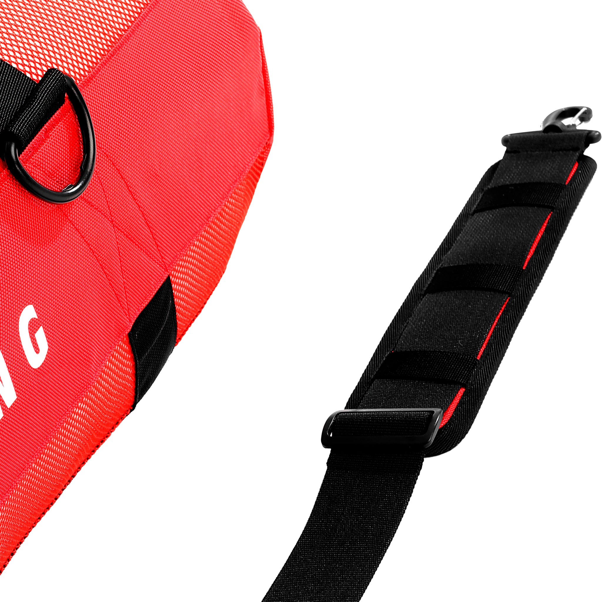 Aqualung Adventurer Mesh Dive & Snorkelling Kit Bag | Red Detail