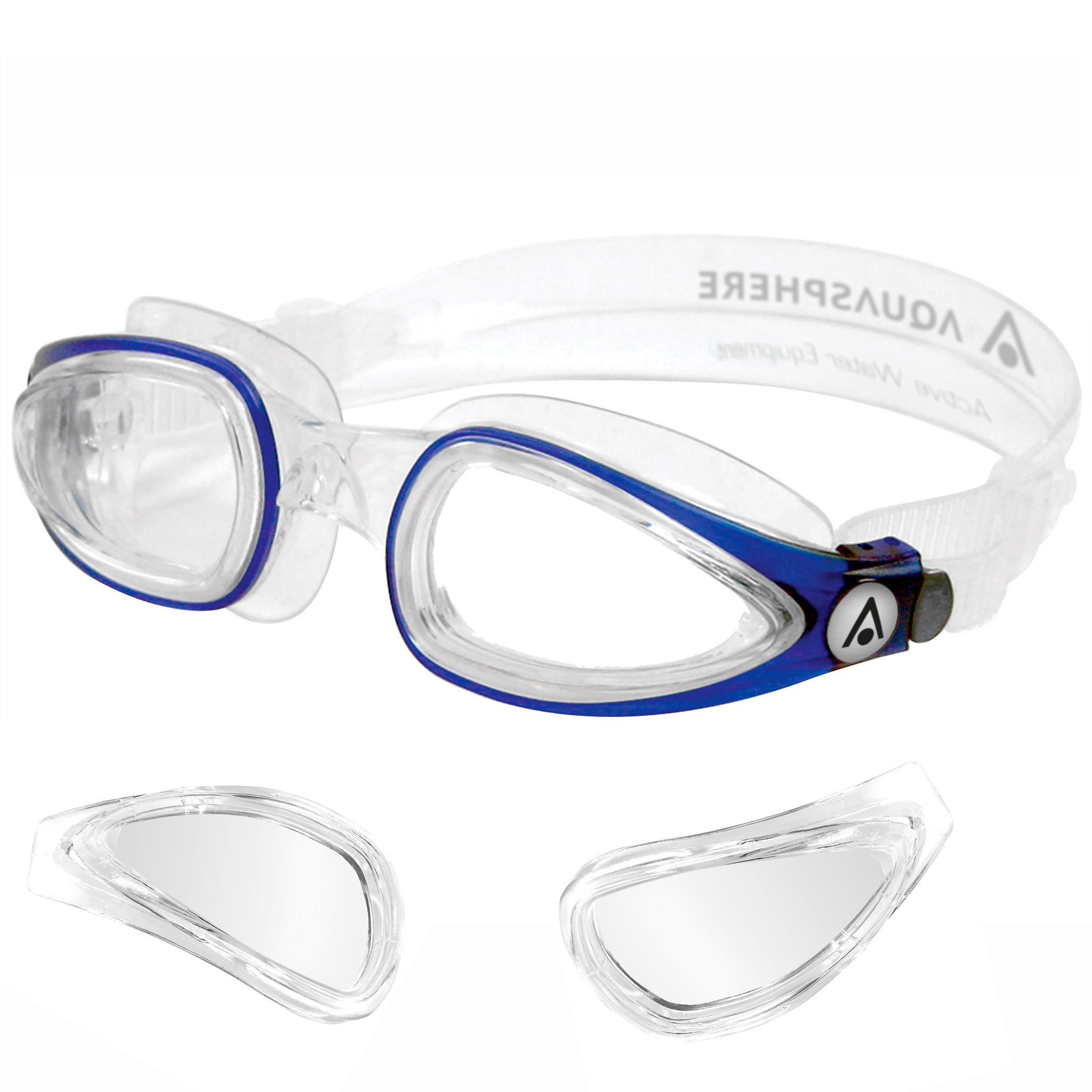 Aquasphere Eagle Goggles with Corrective Vision Lenses