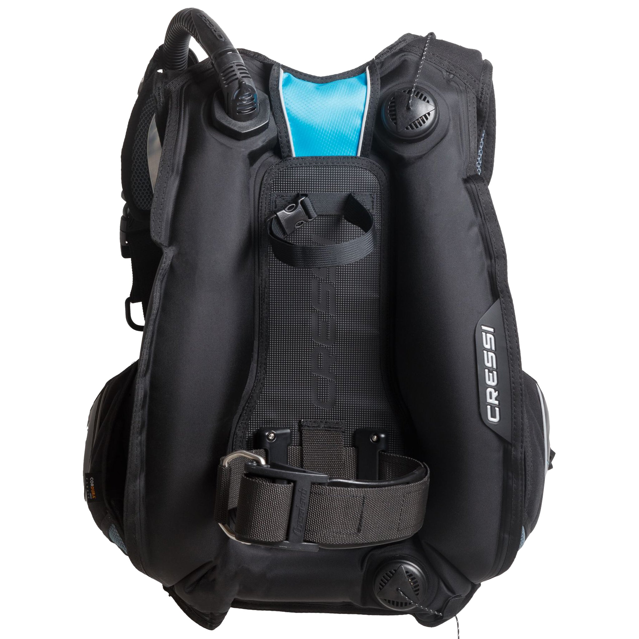 Cressi Elettra Women's BCD | Inflated back view