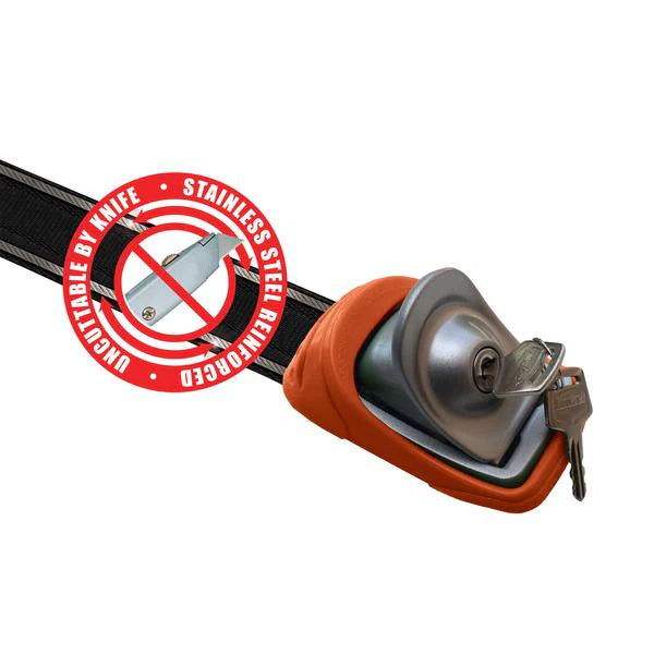 KANULOCK Lockable Tie-Down Roof Rack Straps