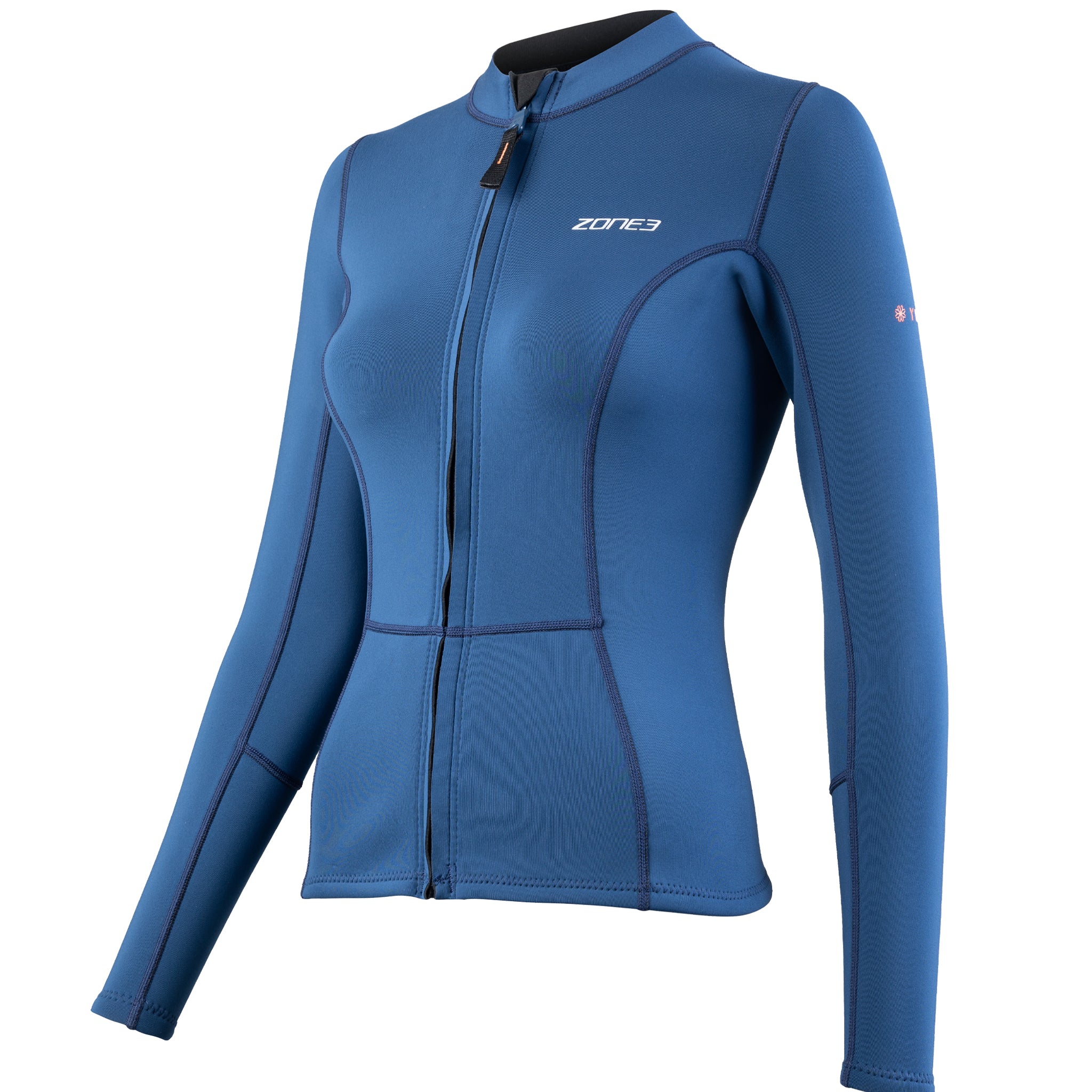 Zone3 Women's Yulex® Zipped Long Sleeve Top Jacket | Front