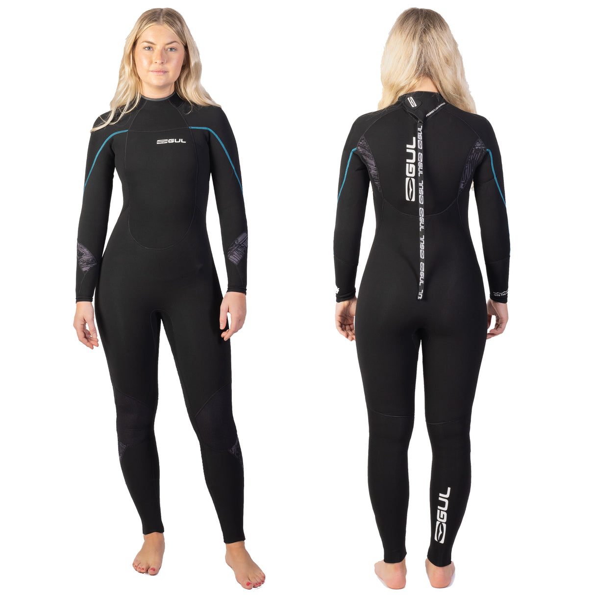 Gul Response Women's 5/3mm Winter Wetsuit - Black