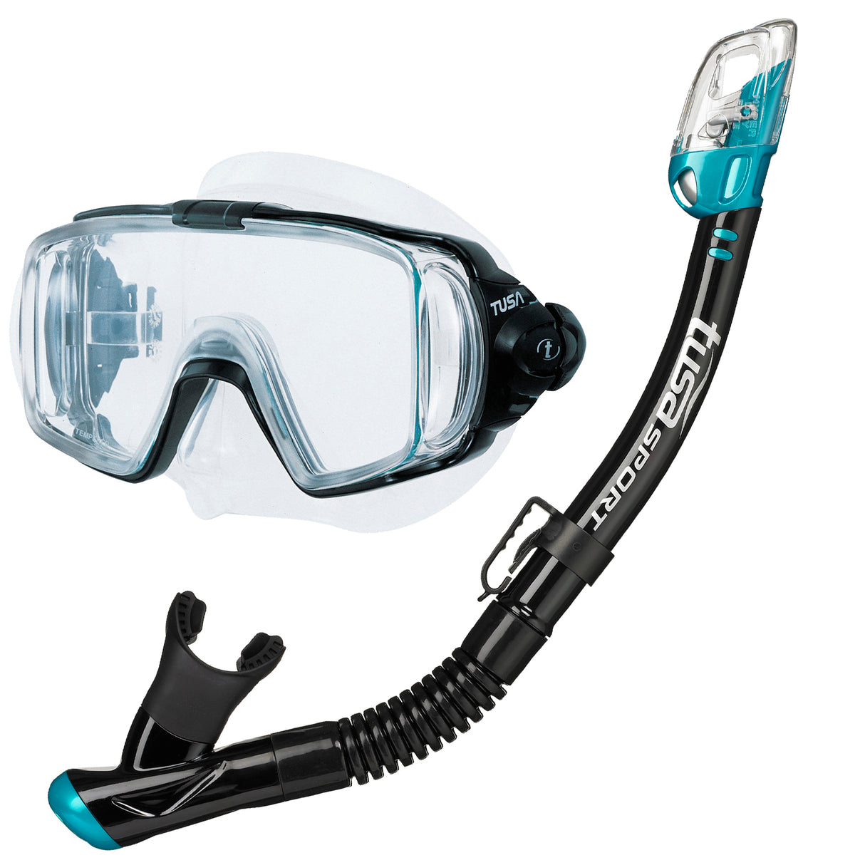 TUSA Visio Tri-Ex Mask + TUSA Sport Hyperdry Elite Dry Snorkel