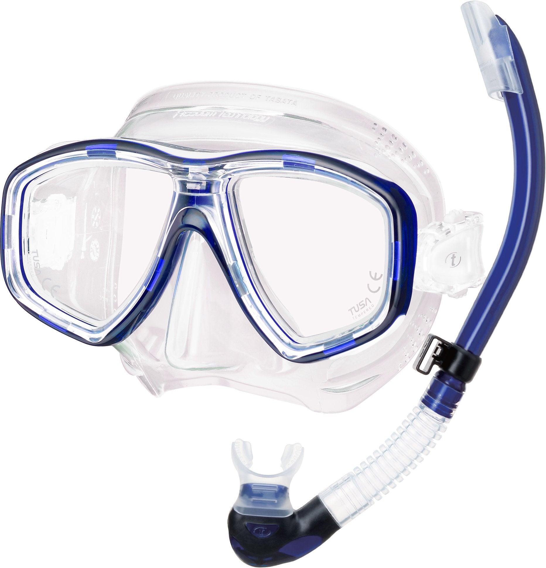 TUSA Freedom Ceos & Platina II Snorkelling Set