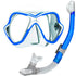 Mares X Vision Mask & Ergo Dry Snorkel Set | Blue