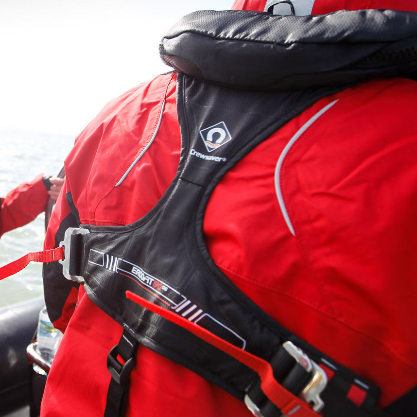 Crewsaver Ergofit 190N OS Auto Lifejacket - Worn Rear