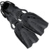 Mares X-Stream Scuba Diving Fins with Bungee Strap | Black