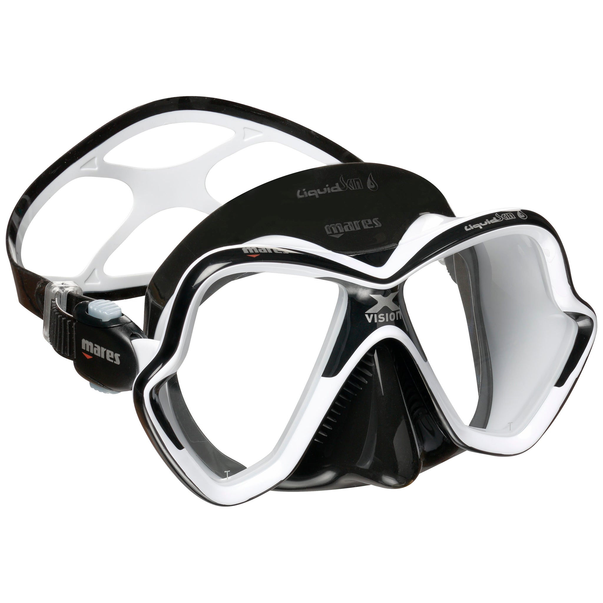 Mares X-Vision Ultra LiquidSkin Mask | Black/White