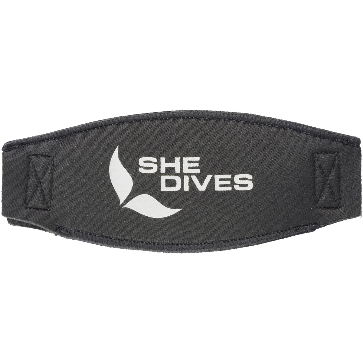 Mares Mask Strap Cover - She Dives Black