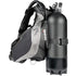 Mares Kaila SLS BCD | Rear View, inflated & Attached to a Cylinder