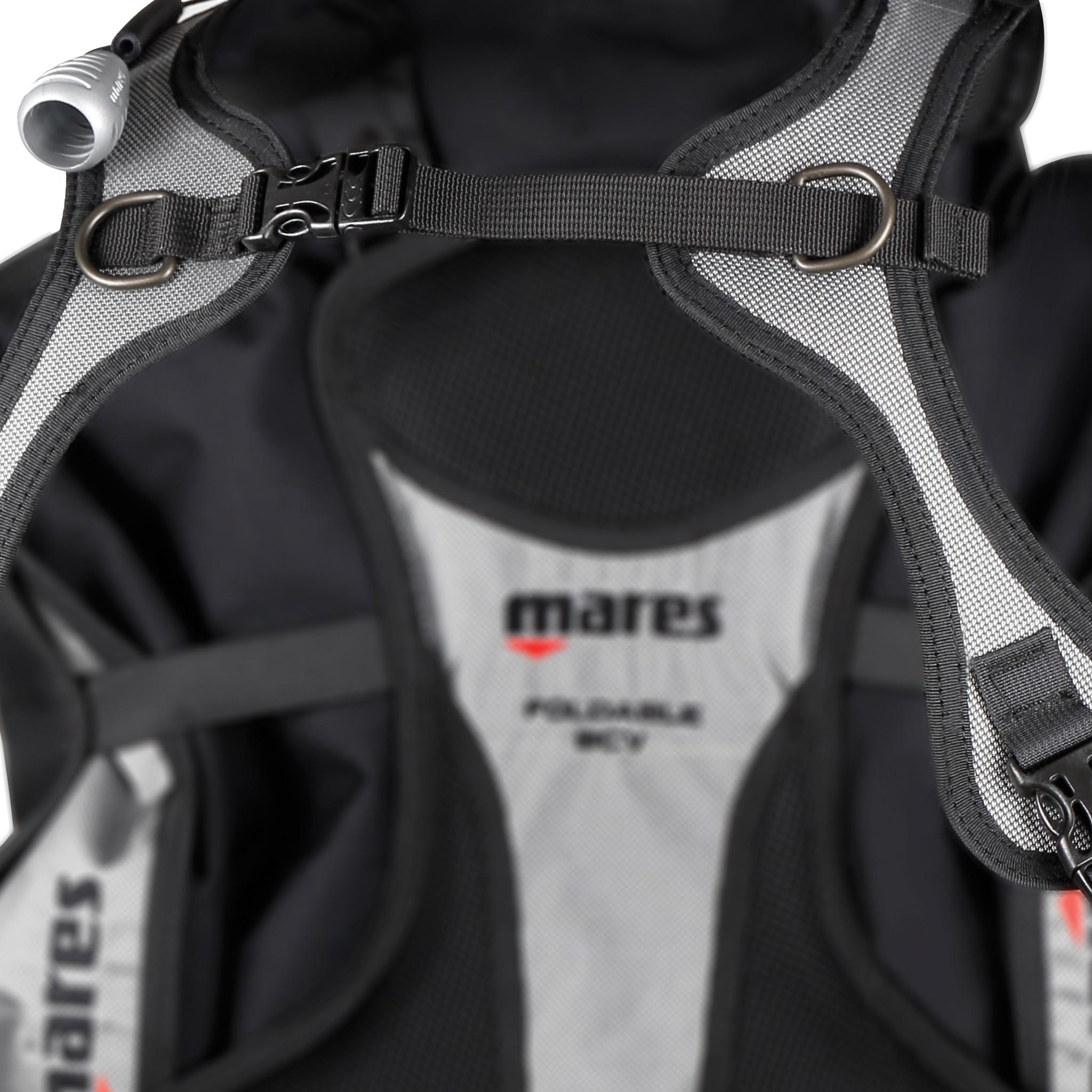 Mares Magellan Travel BCD | Concave Shoulder Straps