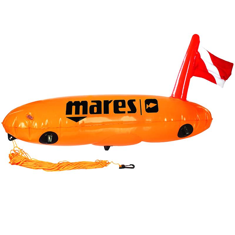 Mares Pure Instinct Freediving Inflatable Surface Marker Buoy