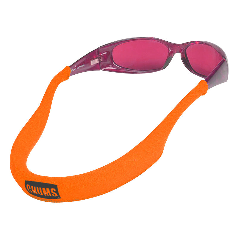 Chums Floating Neoprene Glasses Retainer | Neon Orange