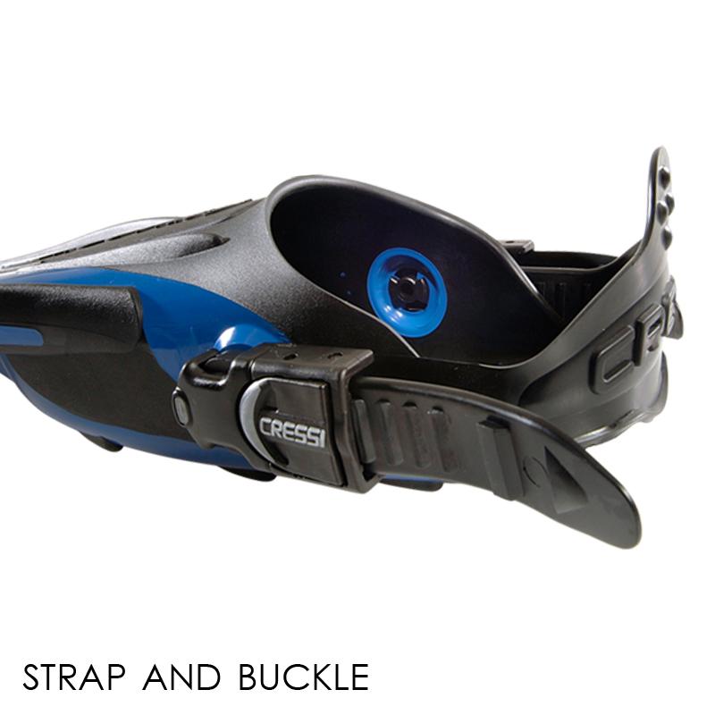 Cressi Frog Plus Diving and Snorkelling  Fins | Strap