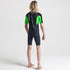 C-Skins Element Junior 3/2mm Shortie Wetsuit | Graphite Flo Modelled Back