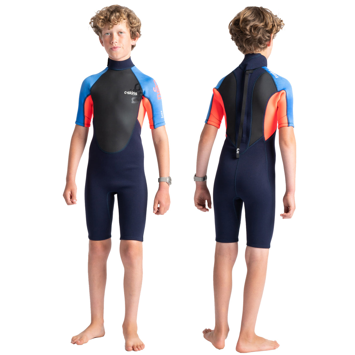 C-Skins Element Junior Unisex 3/2mm Shortie Wetsuit