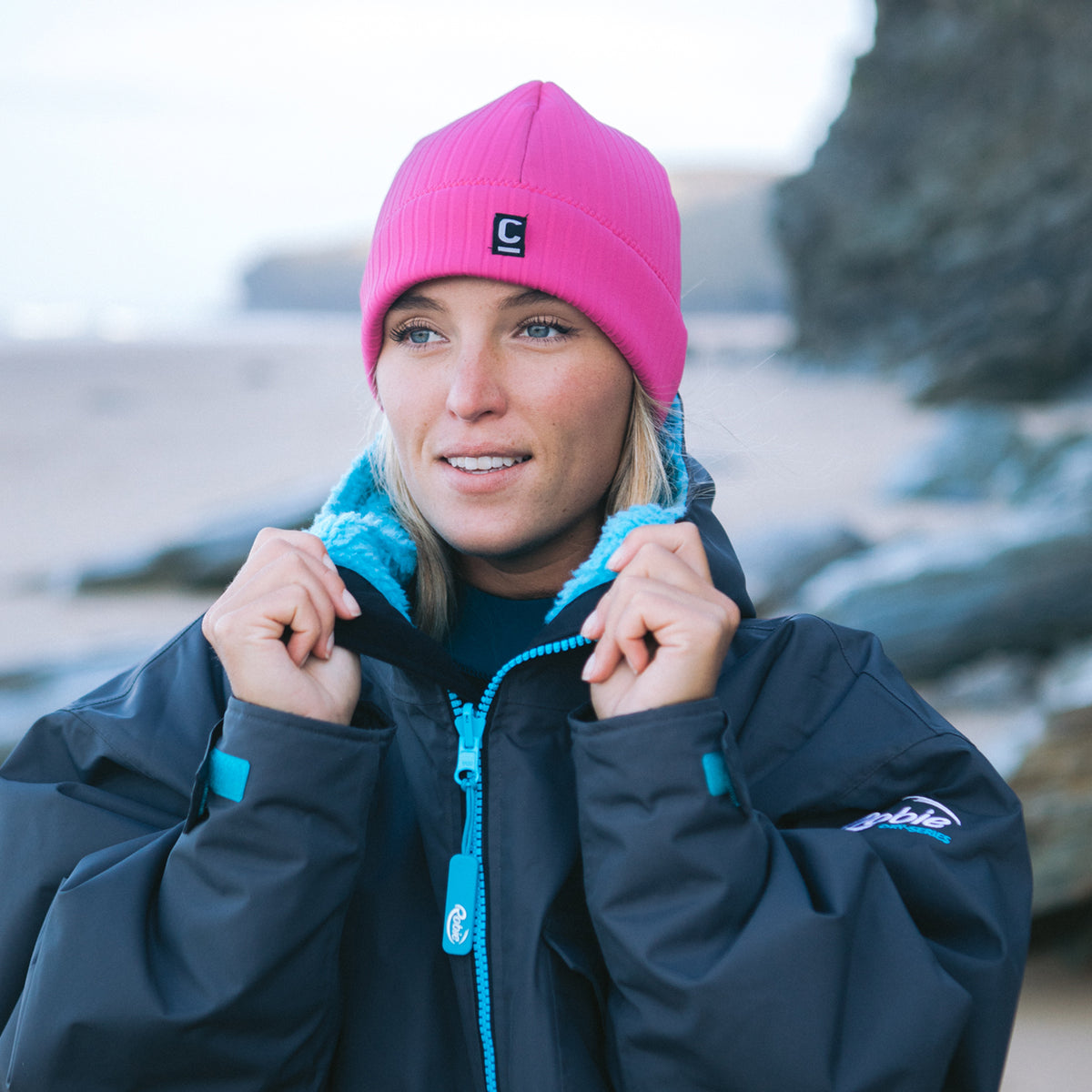 C-Skins 2mm Storm Chaser Swim 'n' Surf Beanie Pink | Life
