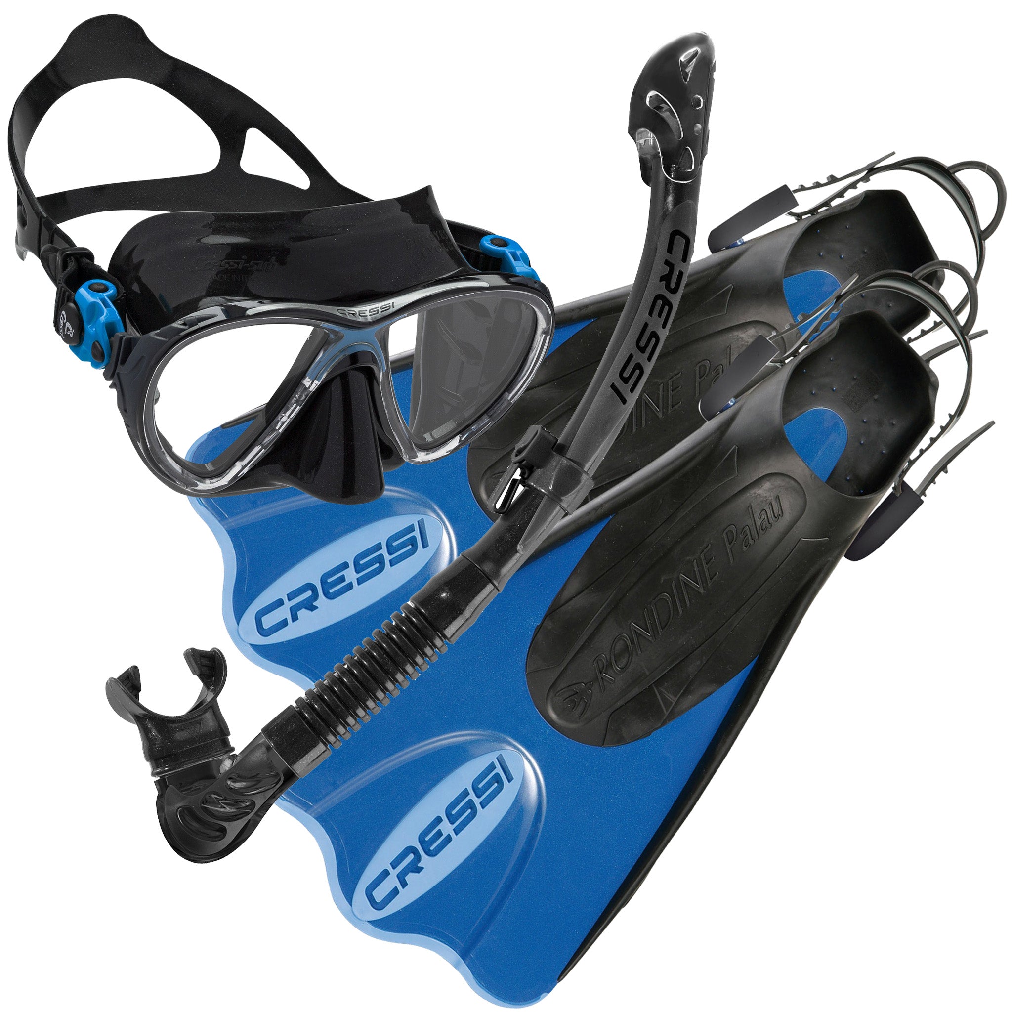 Cressi Big Eyes Evolution Travel Light Snorkelling Set