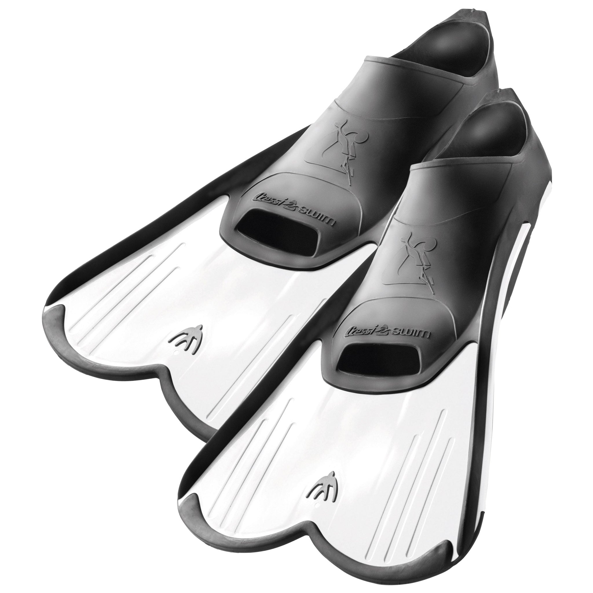 Cressi Light Swimming Training Fins | White