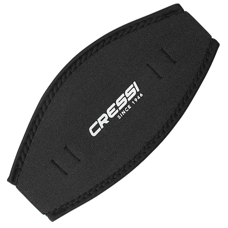 Cressi Neoprene Mask Strap Cover | Black