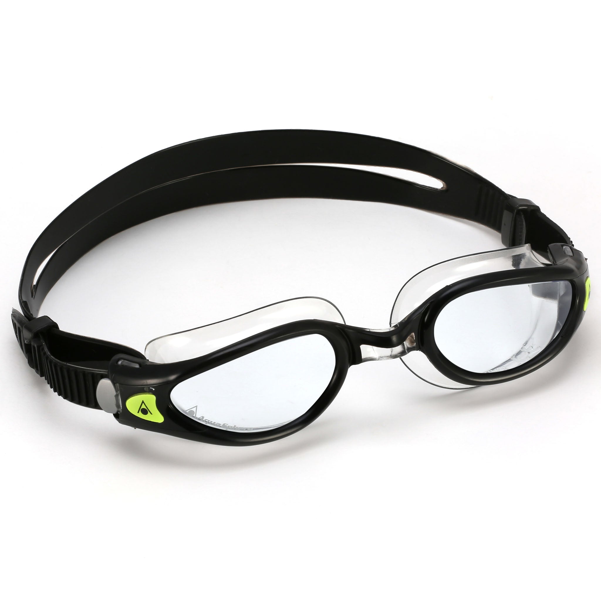 Aqua Sphere Kaiman Exo Clear Lens Goggles - Black