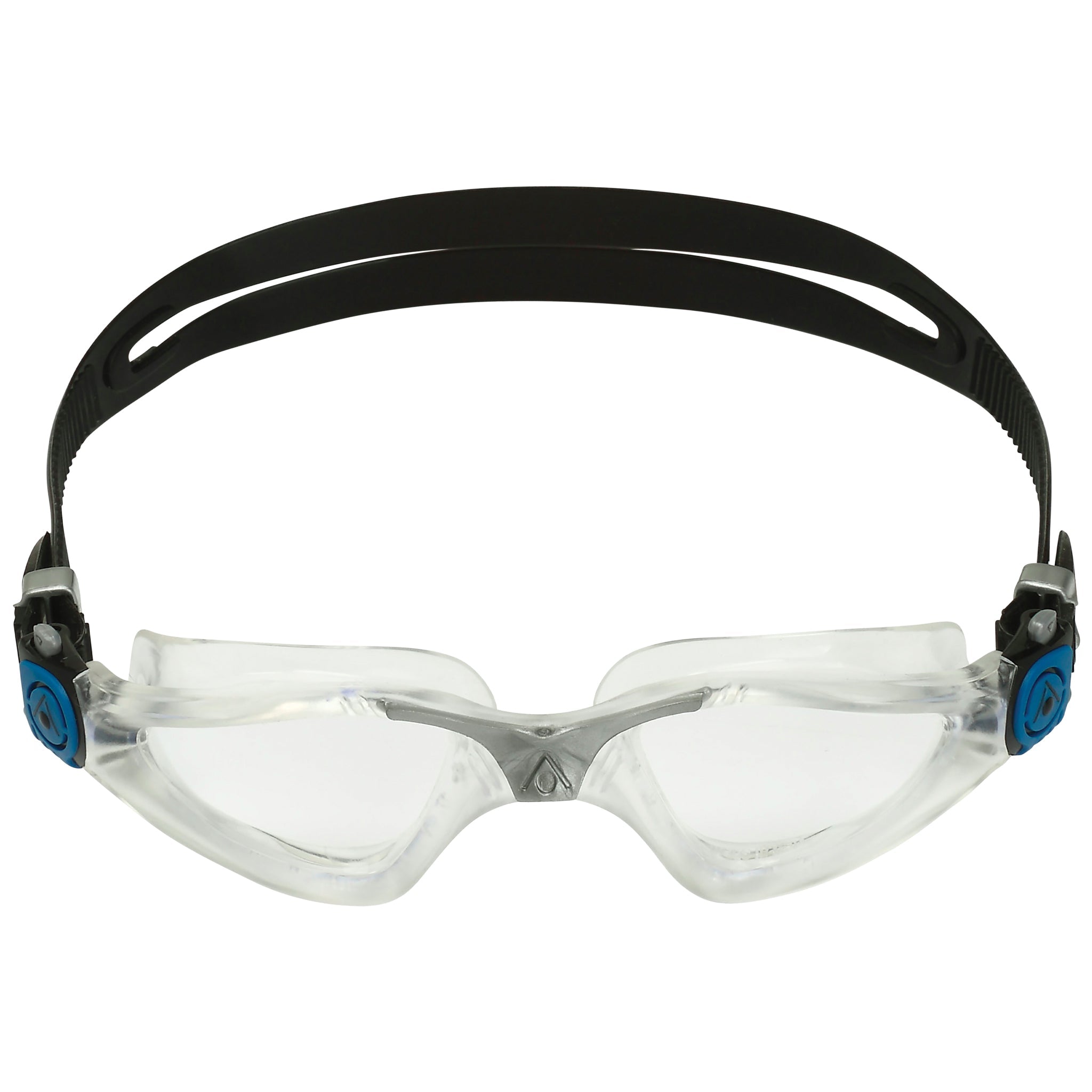 Aquasphere Kayenne Swimming Goggles Clear Lenses Clear/Silver | Front
