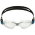 Aquasphere Kayenne Swimming Goggles Clear Lenses Clear/Silver | Front