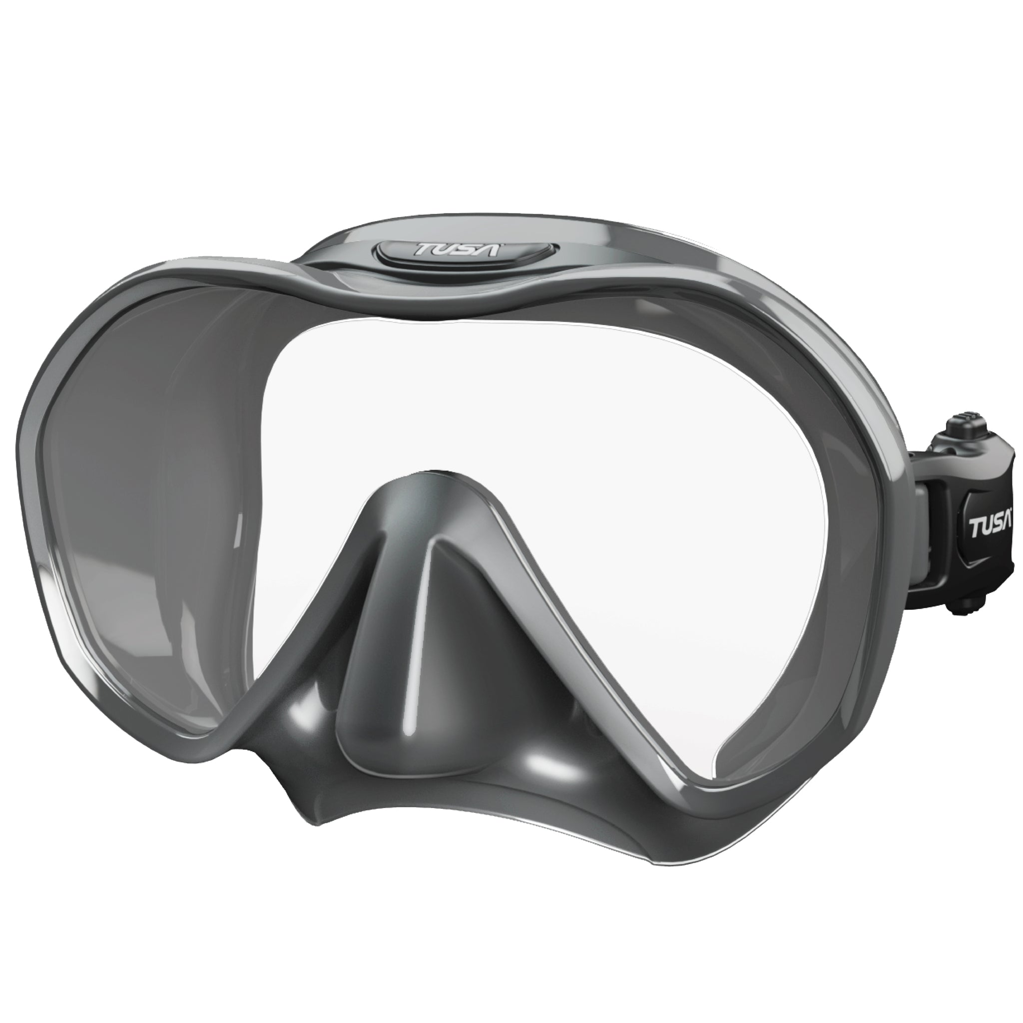 Tusa Zensee Frameless Mask for Scuba Diving  | Gunmetal