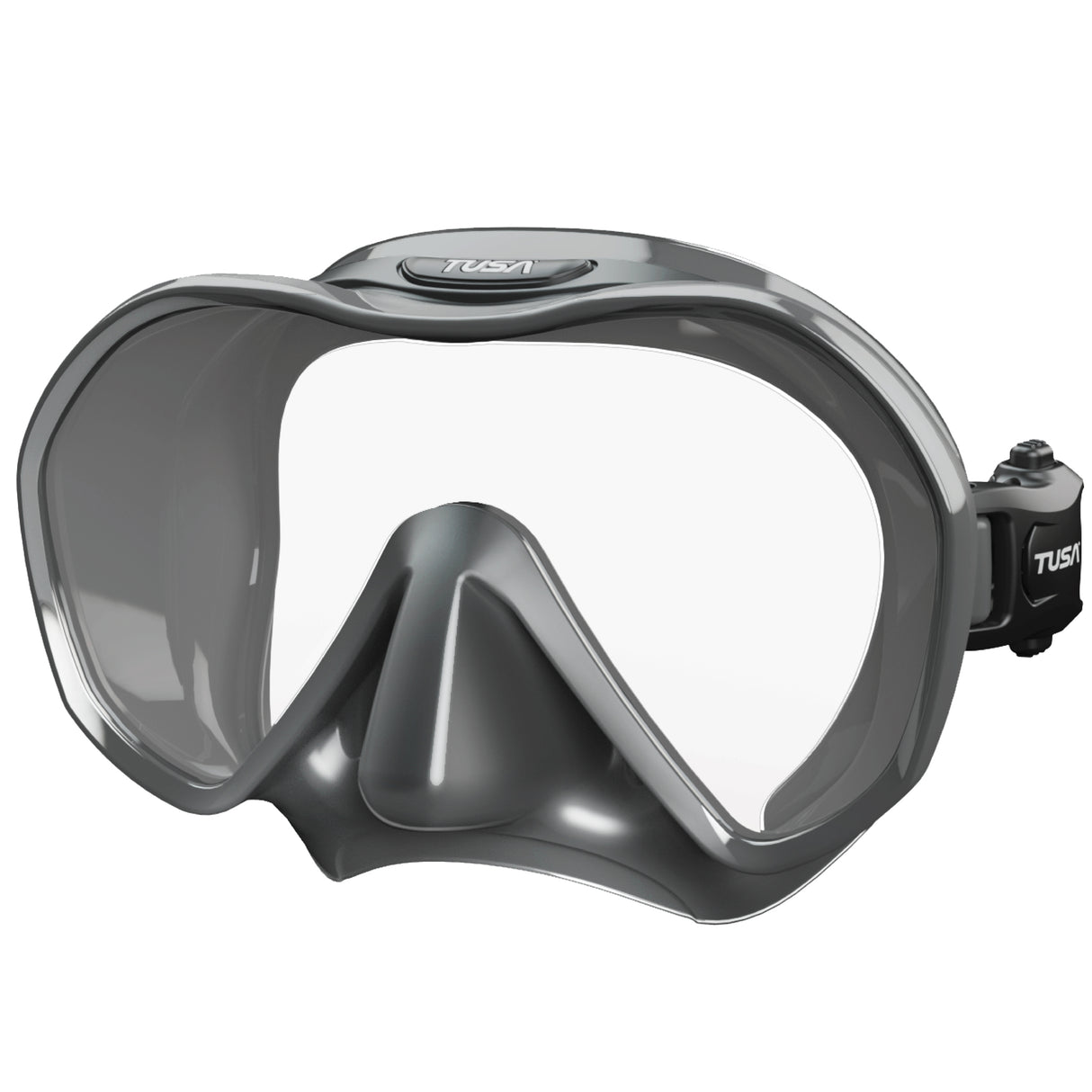 Tusa Zensee Frameless Mask for Scuba Diving | Gunmetal