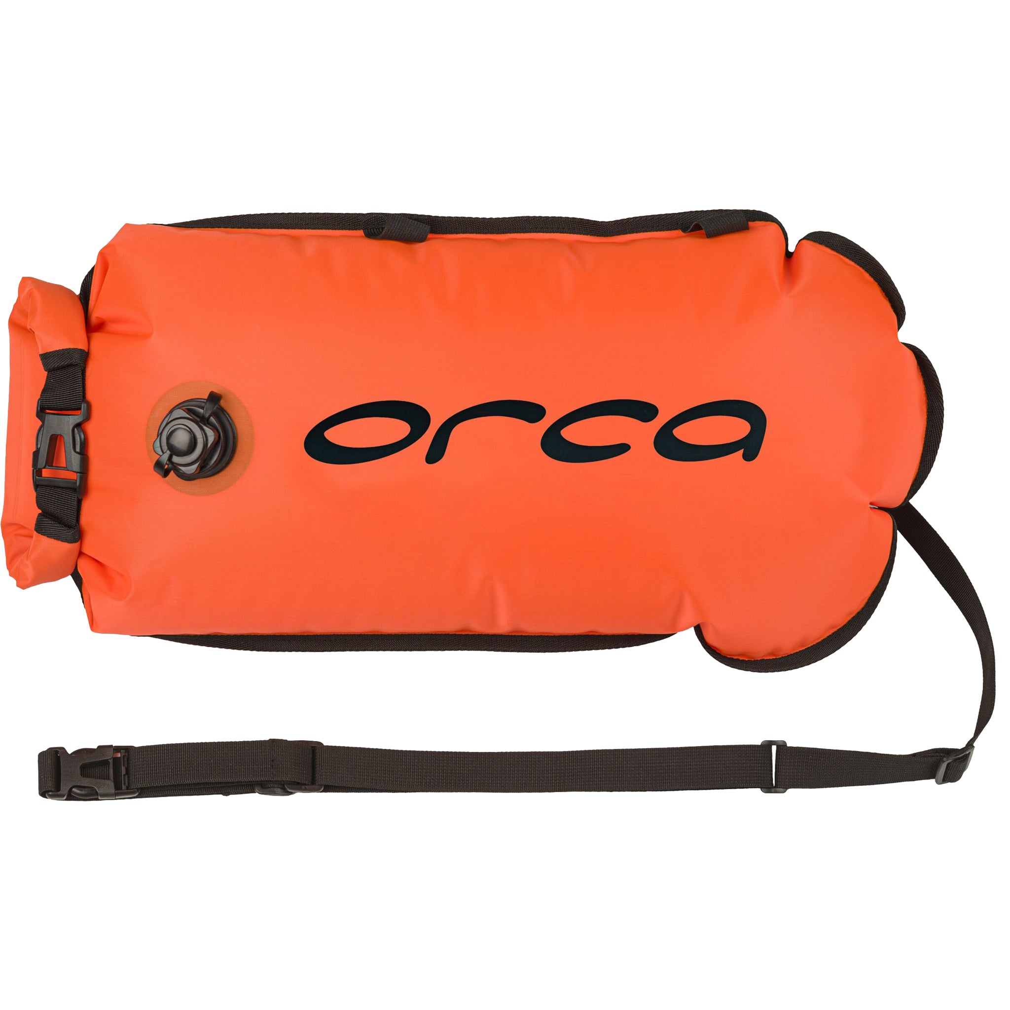 Orca Safety Buoy with external mesh Pocket