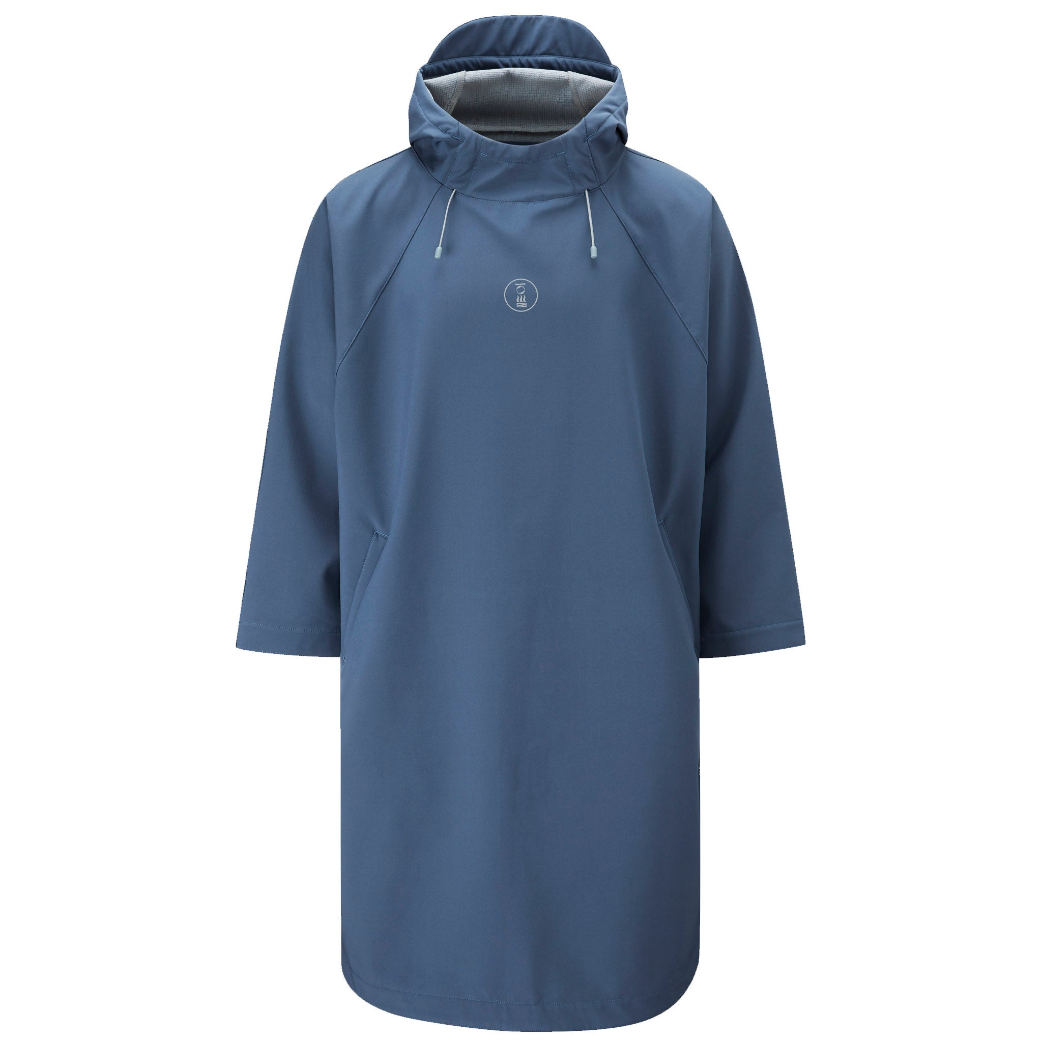 Fourth Element Storm Poncho Slate Blue