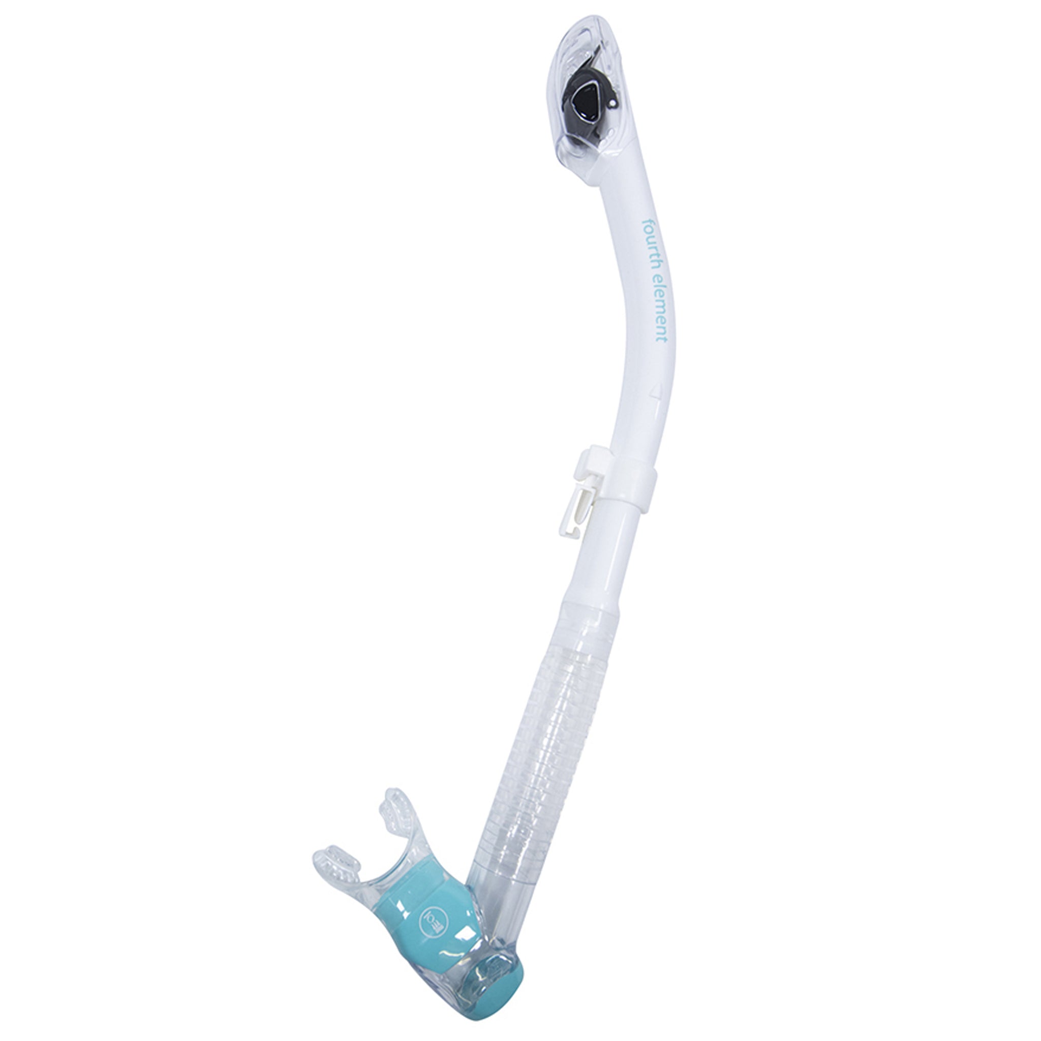 Fourth Element Dry Snorkel | White/Aqua