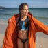 Fourth Element Tidal Change Robe made from Recycled Polyester - Orange | Over costume