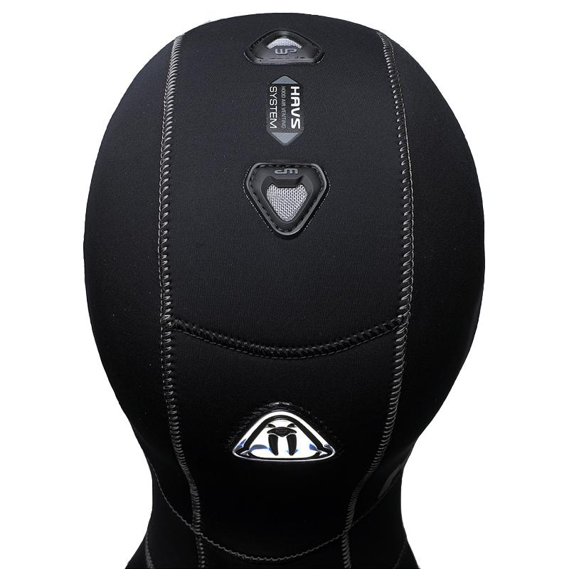 Waterproof H1 5/7mm Wetsuit Hoods | Back