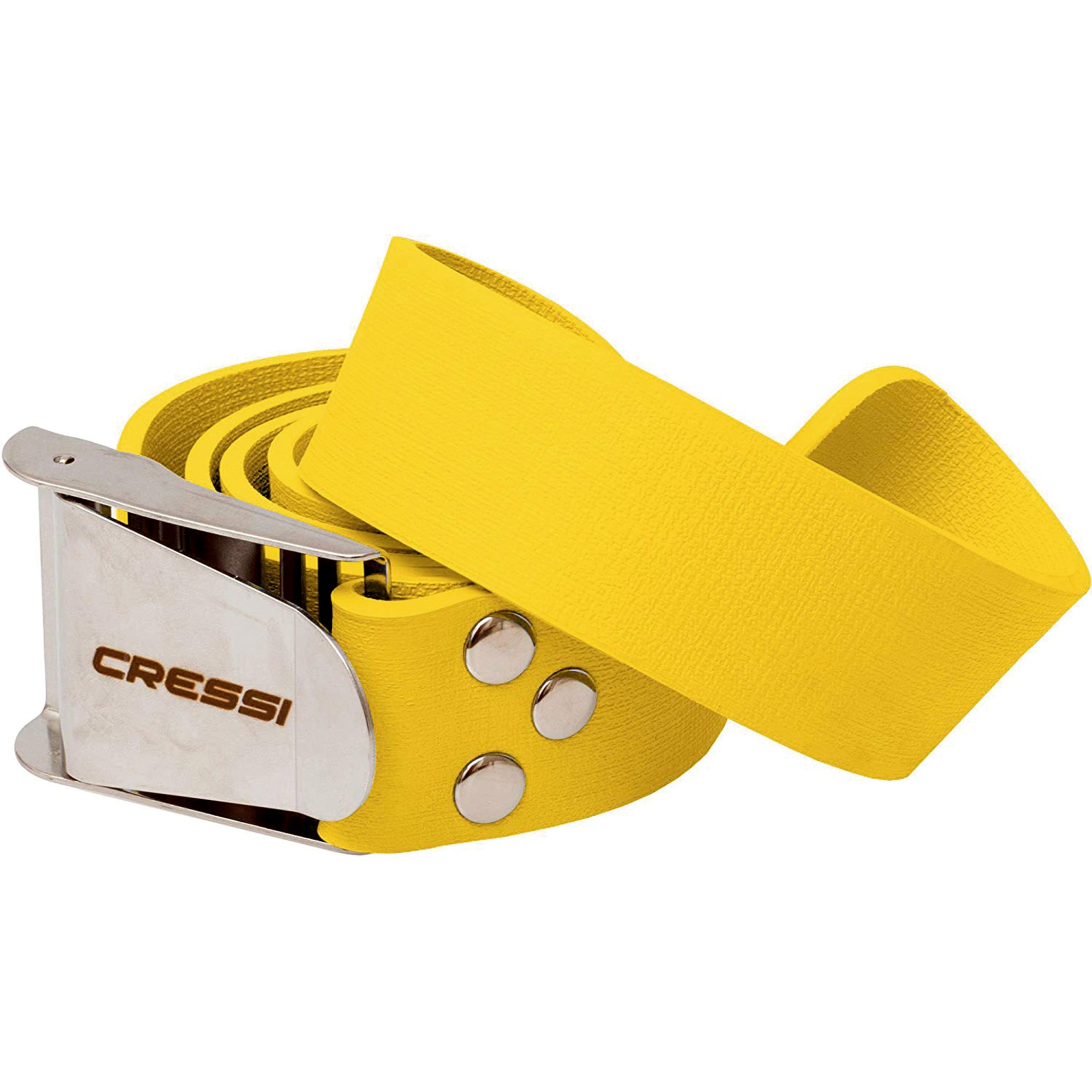 Cressi Elastic Quick Release Weight Belt in Yellow