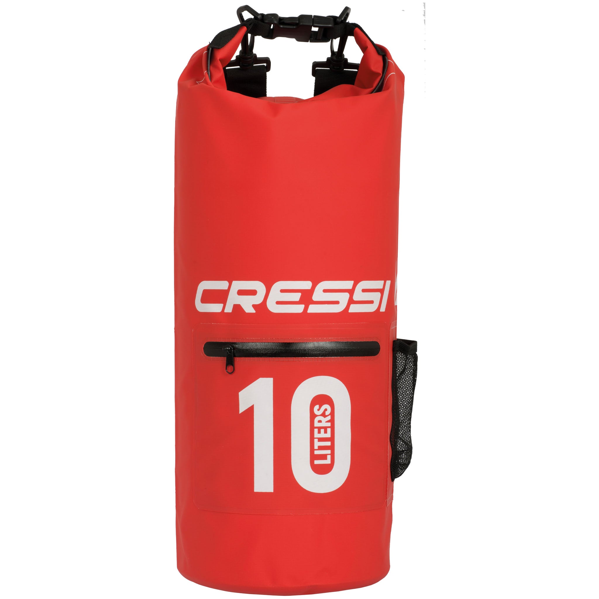 Cressi Dry Bag with Zip Pocket 10L | Red