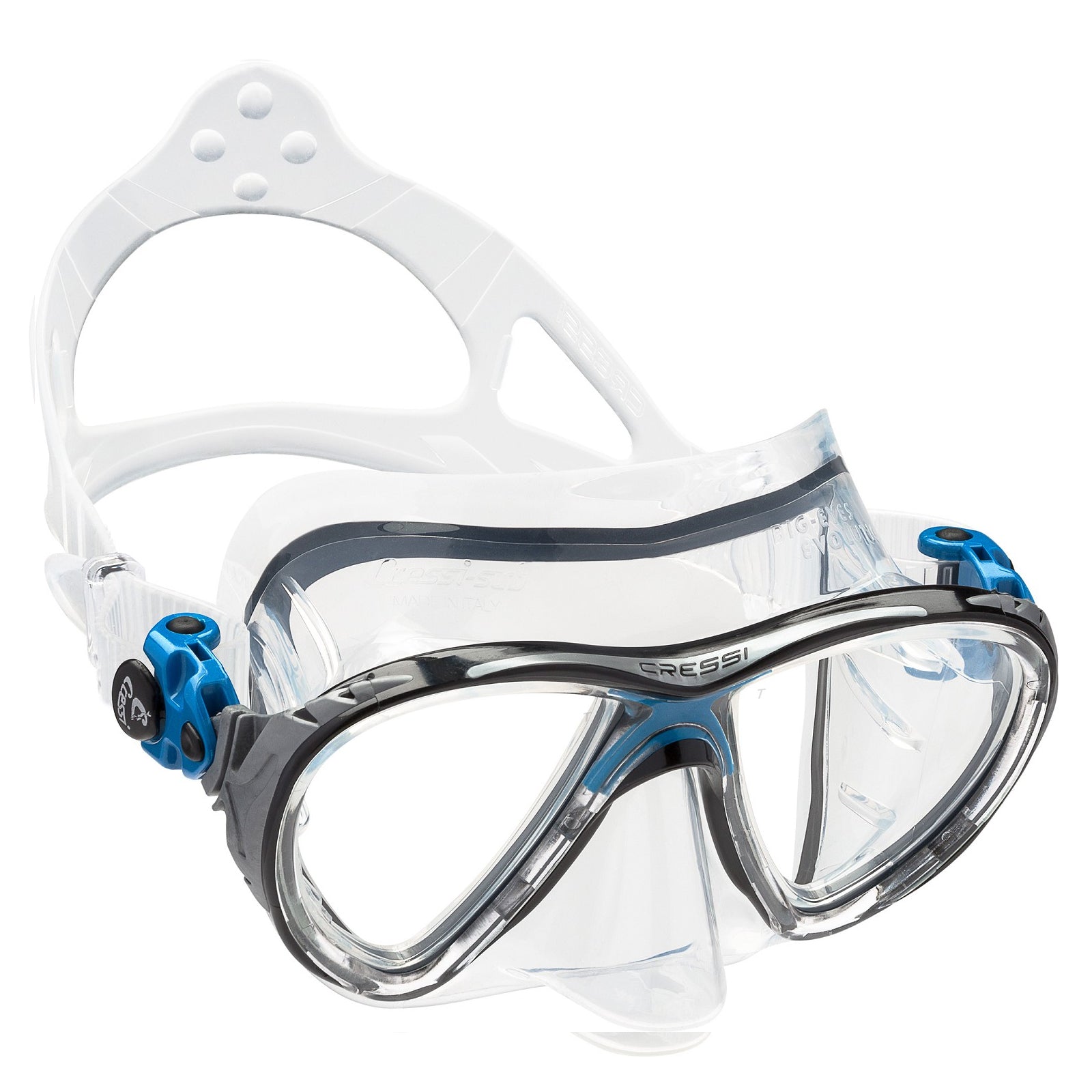 Cressi Big Eyes Evolution Mask | Blue/Black