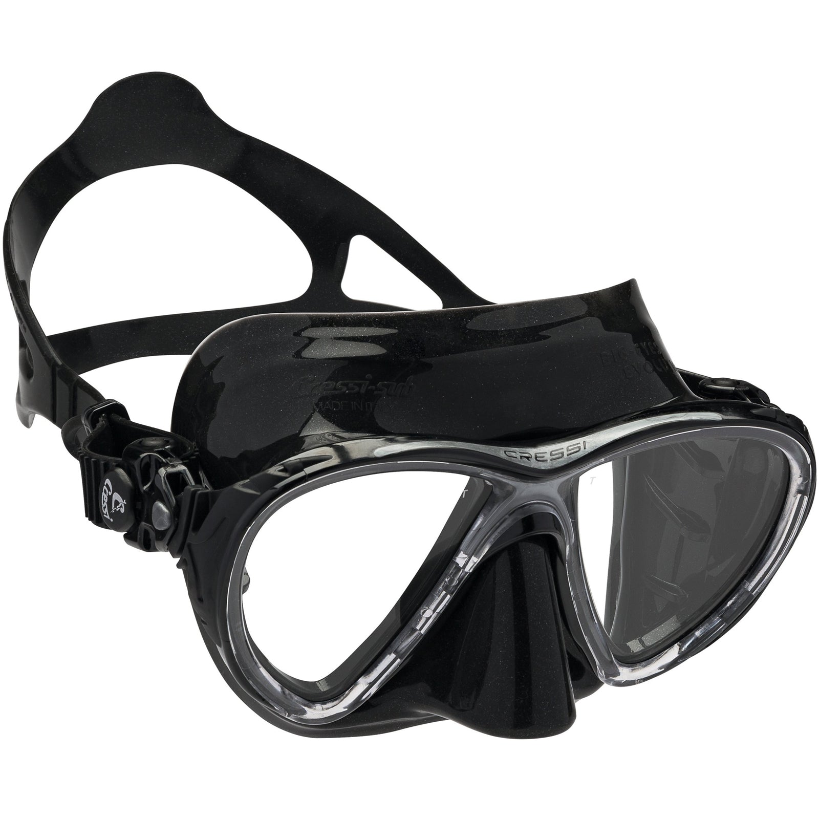 Cressi Big Eyes Evolution Mask | All Black