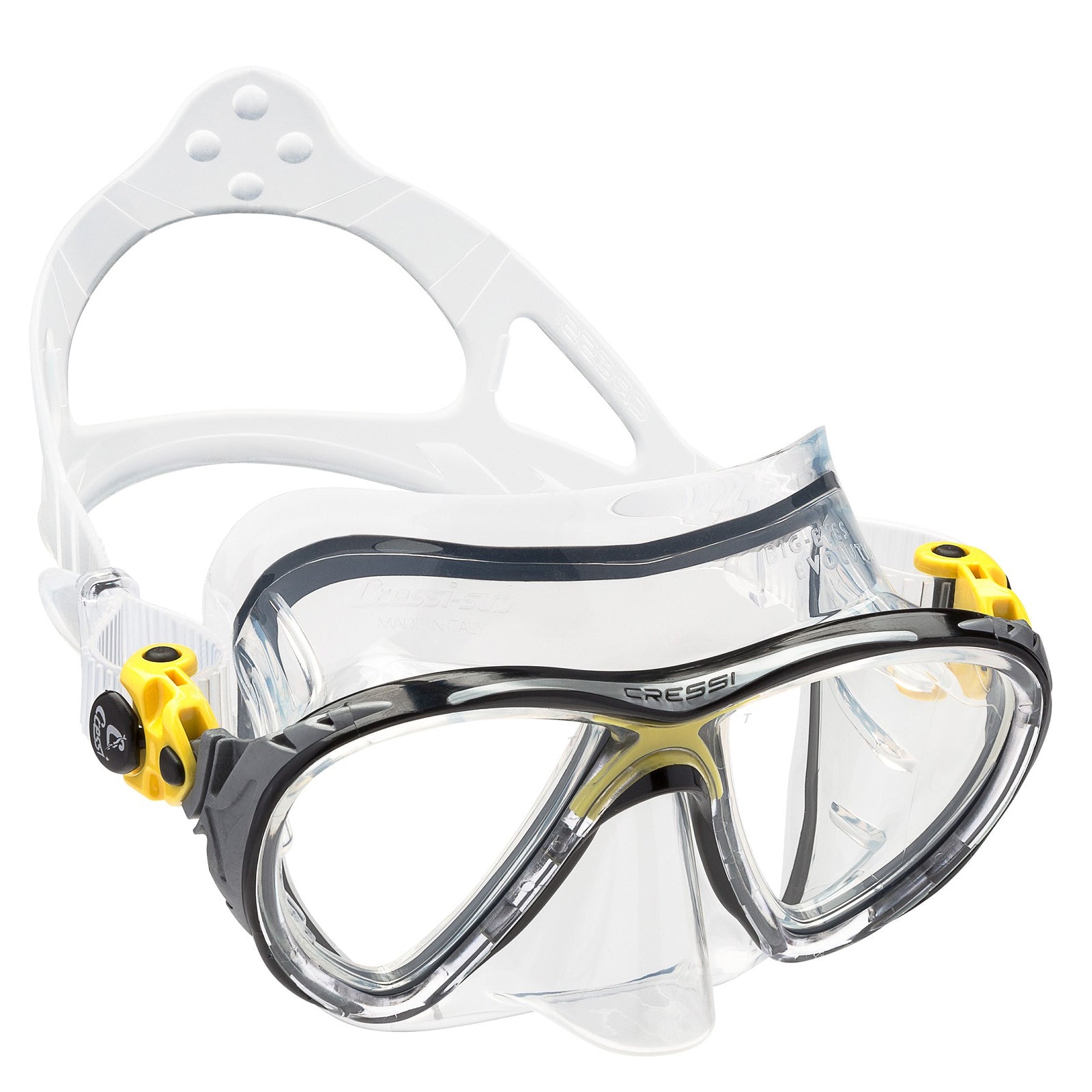 Cressi Big Eyes Evolution Mask | Yellow