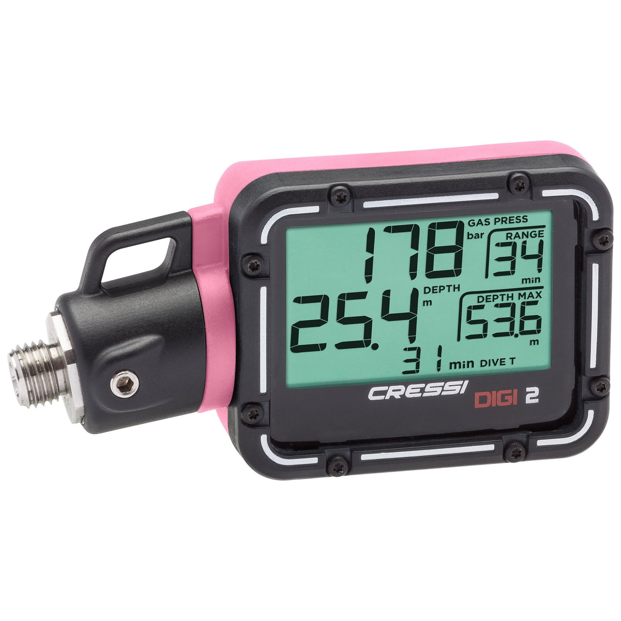 Cressi Digi 2 Digital Console | Pink