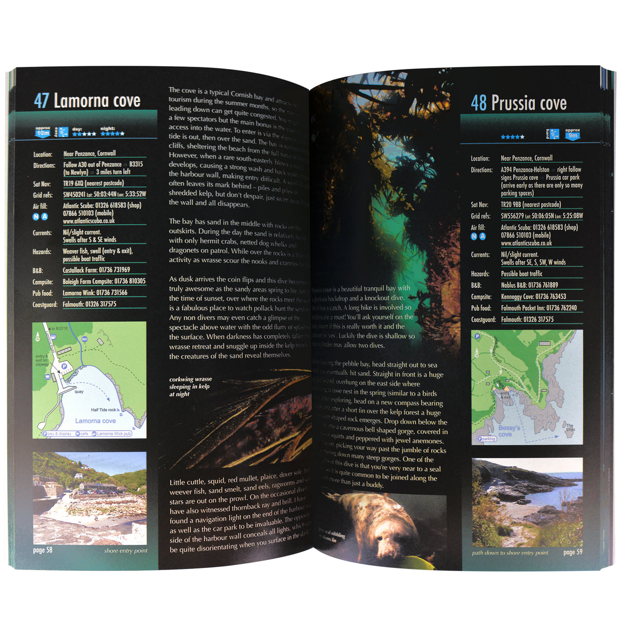 Top 100 British Shore Dives 2017 Edition | Page Example