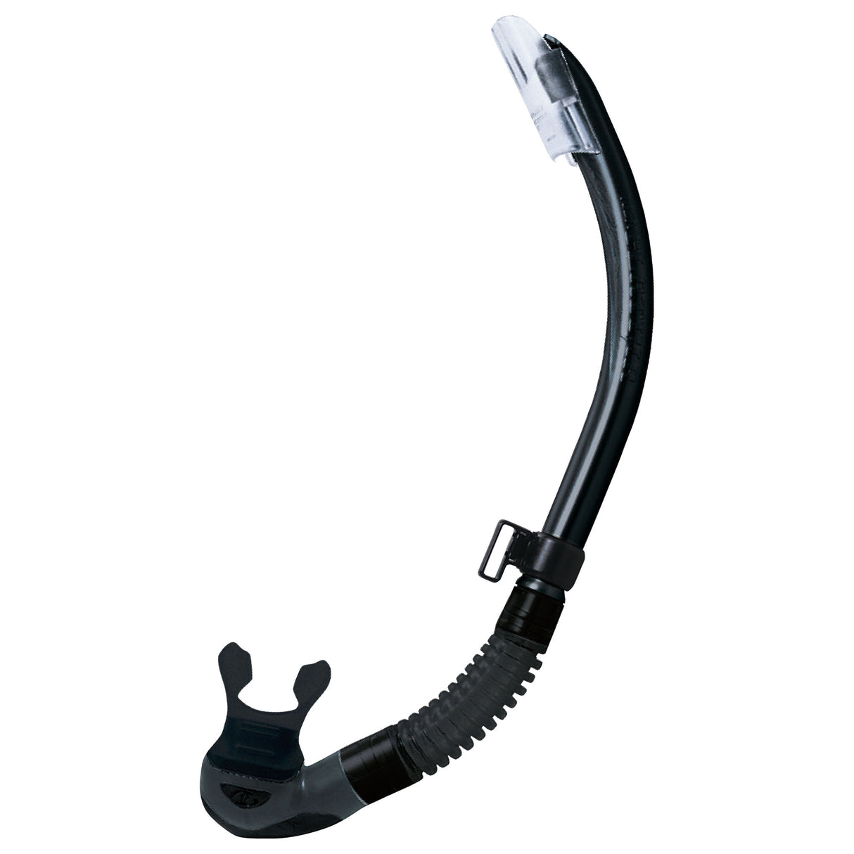 Tusa Platina II Hyperdry Snorkel | Black/Black