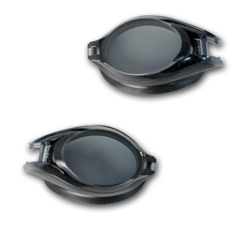 Tusa View Swim Opticompo Corrective Vision Minus or Plus Lens - Smoke Tinted