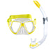 Mares Wahoo Neon Mask & Snorkel Set with Buoy Bag - Neon Yellow