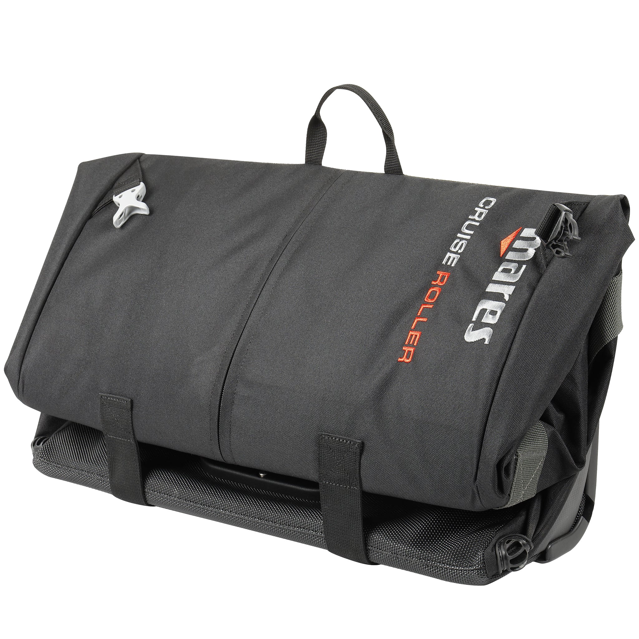Mares Cruise Backpack Roller Bag RECYCLED - Black 128L Folded