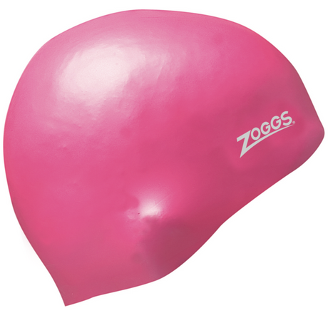 Zoggs Easy Fit Moulded Silicone Swimming Cap | Pink