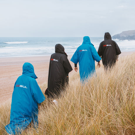 Gul EVORobe Hooded Changing Robe on the march