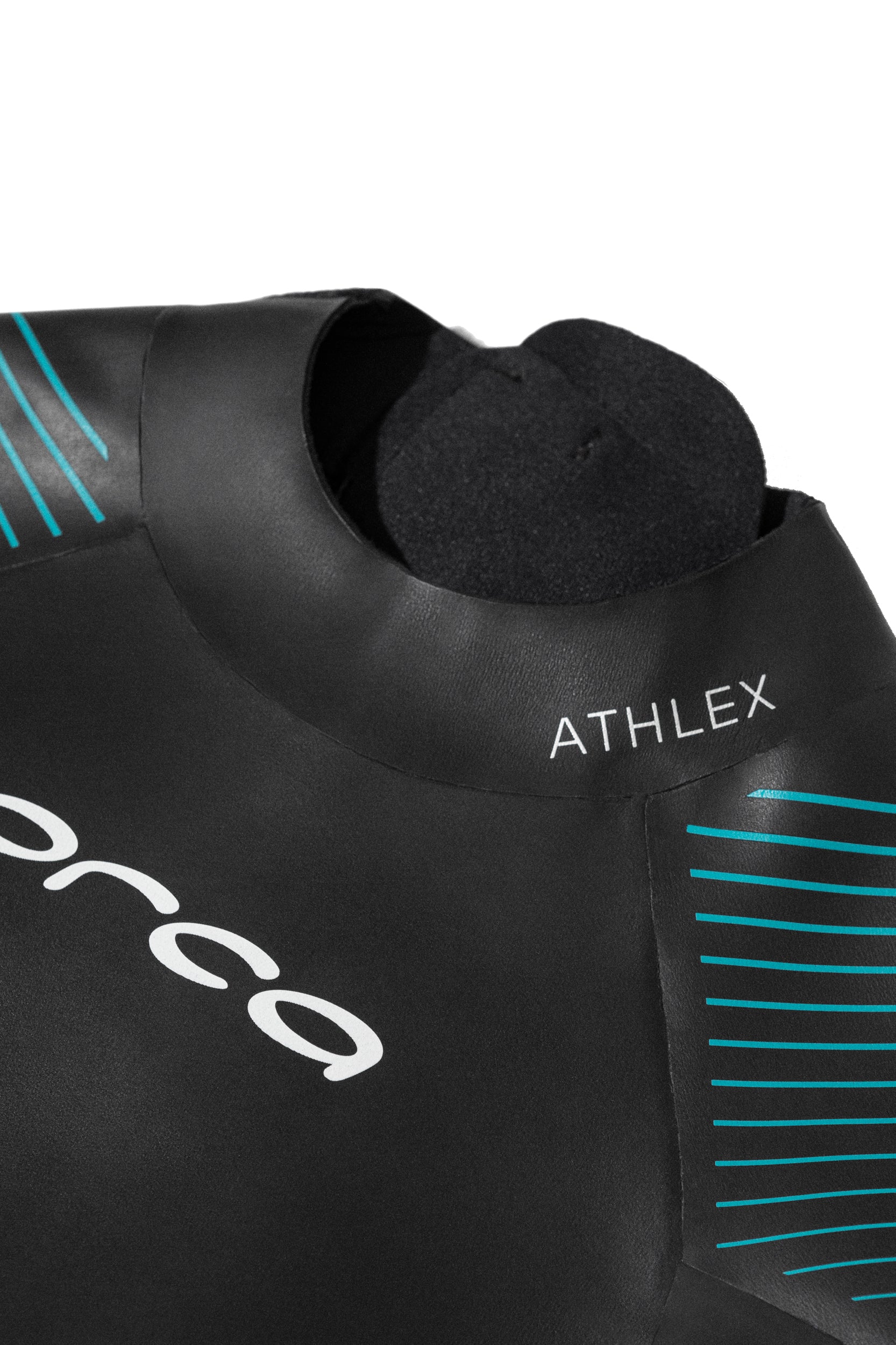 Orca Women's Athlex FLEX Swimming Wetsuit | Neck line detail