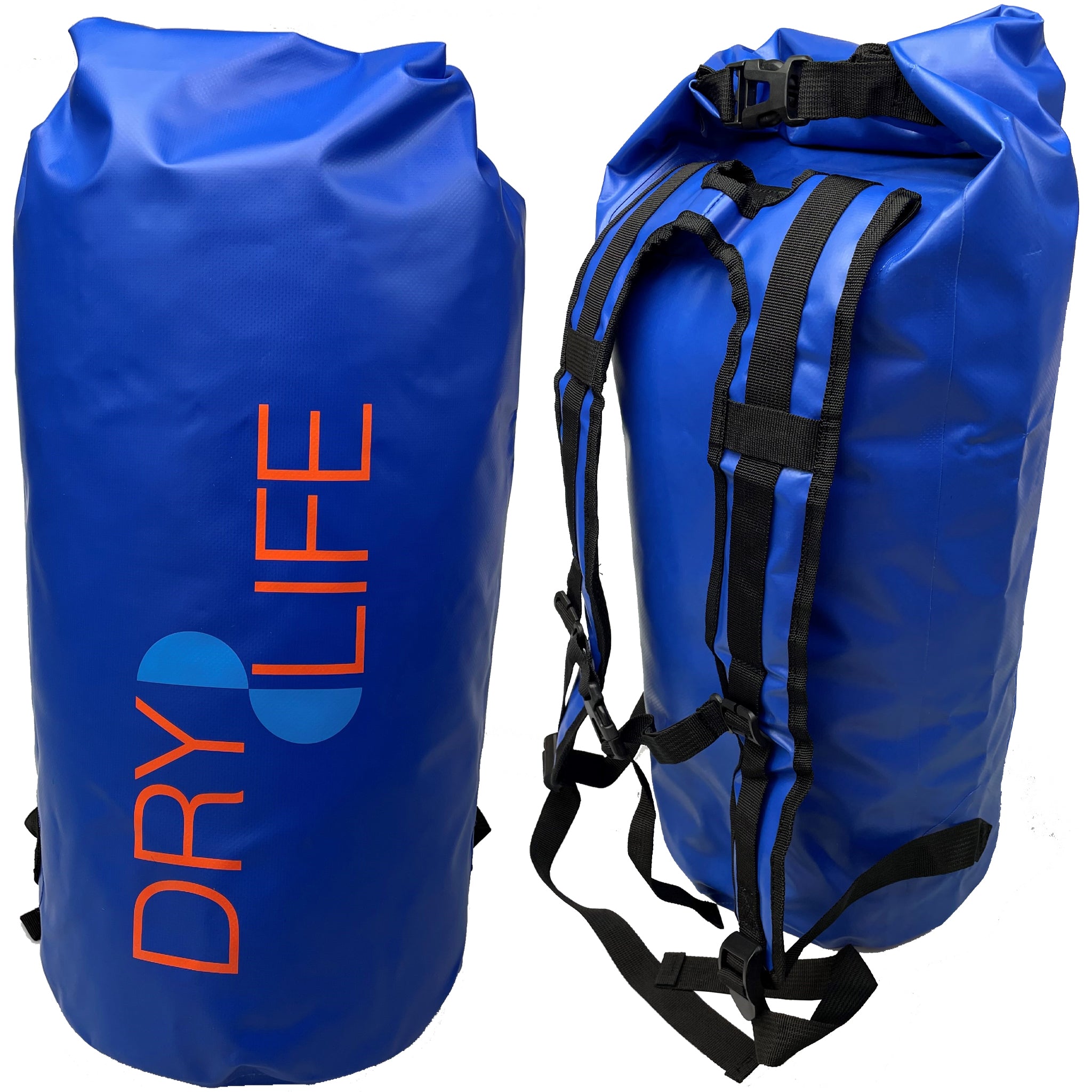 Dry Life Dry Backpack 24L Dry Bag | Front & Back
